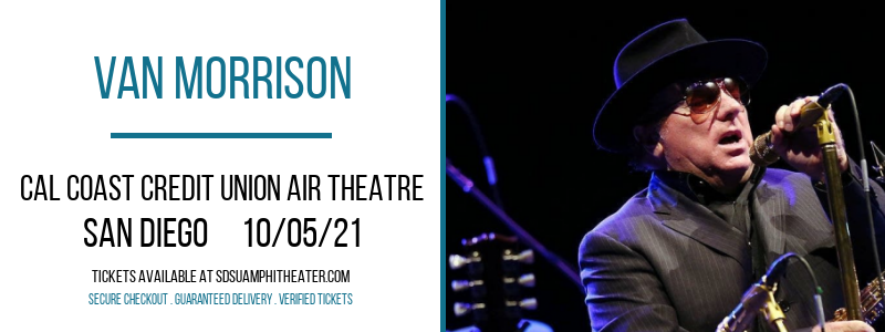 Van Morrison at Cal Coast Credit Union Air Theatre tickets Van Morrison at Cal Coast Credit Union Air Theatre
