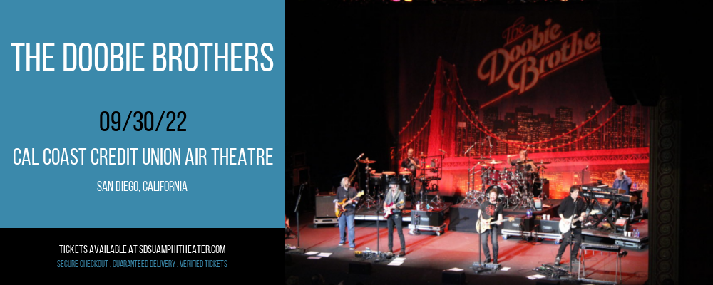 The Doobie Brothers at Cal Coast Credit Union Air Theatre tickets The Doobie Brothers at Cal Coast Credit Union Air Theatre
