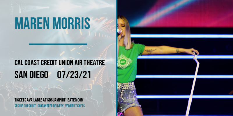 Maren Morris [CANCELLED] at Cal Coast Credit Union Air Theatre