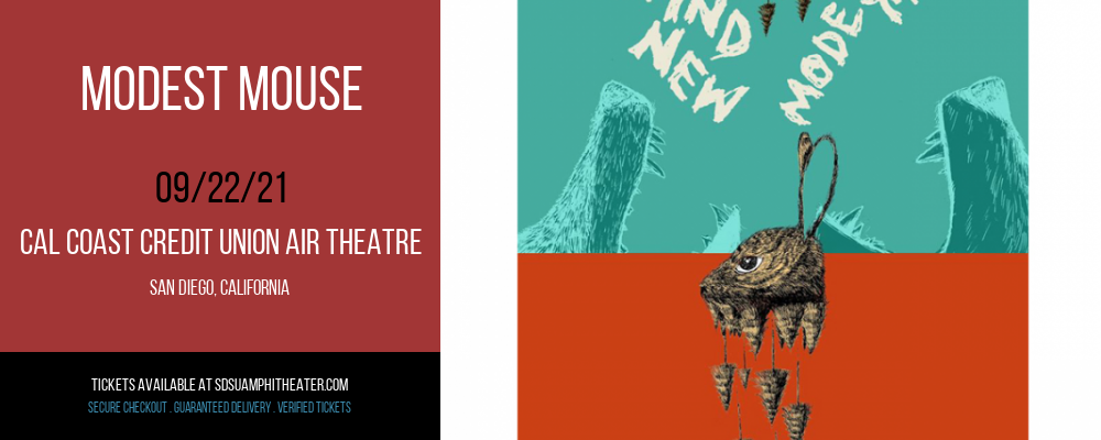 Modest Mouse at Cal Coast Credit Union Air Theatre tickets Modest Mouse at Cal Coast Credit Union Air Theatre