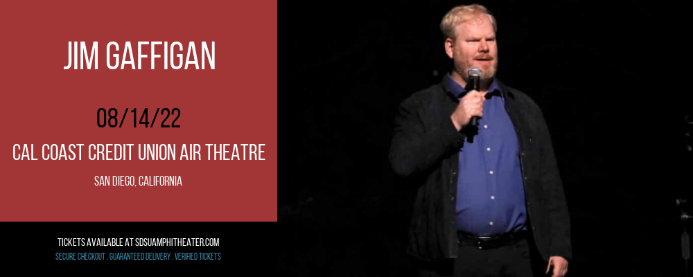 Jim Gaffigan at Cal Coast Credit Union Air Theatre tickets Jim Gaffigan at Cal Coast Credit Union Air Theatre