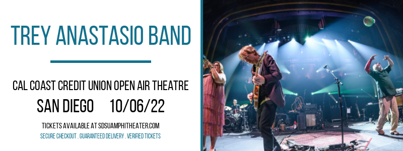 Trey Anastasio Band at Cal Coast Credit Union Air Theatre tickets Trey Anastasio Band at Cal Coast Credit Union Air Theatre