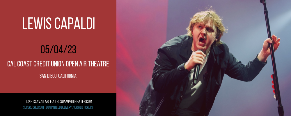 Lewis Capaldi at Cal Coast Credit Union Air Theatre tickets Lewis Capaldi at Cal Coast Credit Union Air Theatre
