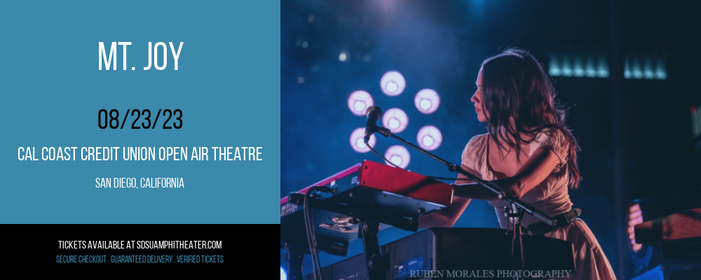 Mt. Joy at Cal Coast Credit Union Air Theatre tickets Mt. Joy at Cal Coast Credit Union Air Theatre