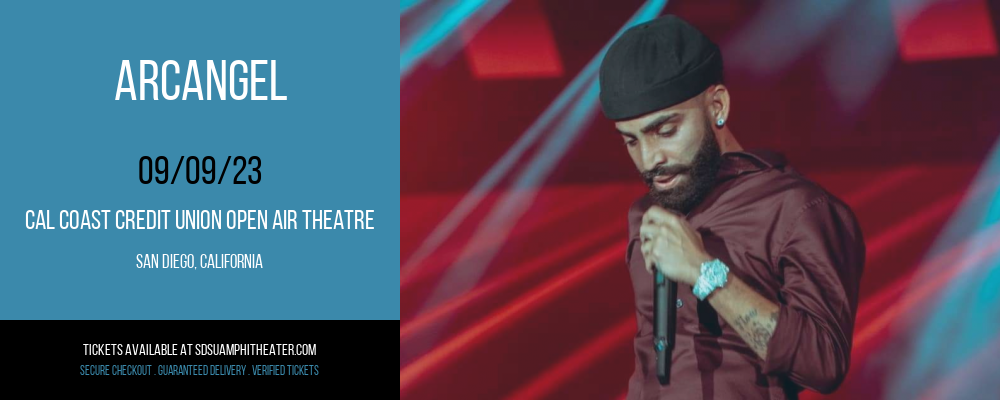 Arcangel at Cal Coast Credit Union Air Theatre tickets Arcangel at Cal Coast Credit Union Air Theatre