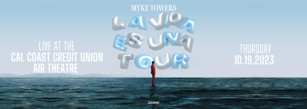 Myke Towers at Cal Coast Credit Union Open Air Theatre