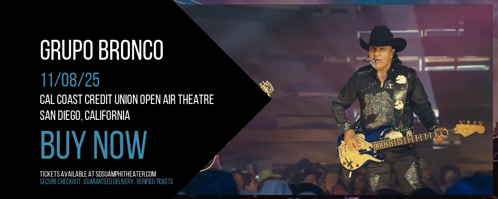 Grupo Bronco at Cal Coast Credit Union Open Air Theatre