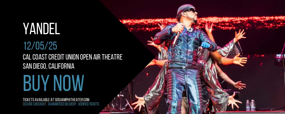Yandel at Cal Coast Credit Union Open Air Theatre