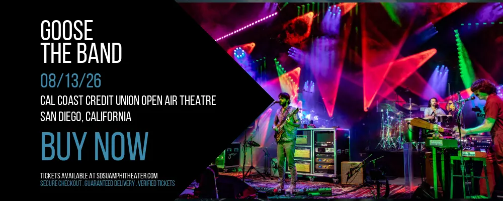 Goose at Cal Coast Credit Union Open Air Theatre