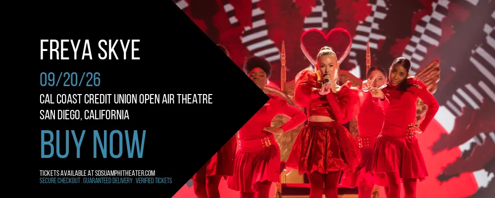Freya Skye at Cal Coast Credit Union Open Air Theatre