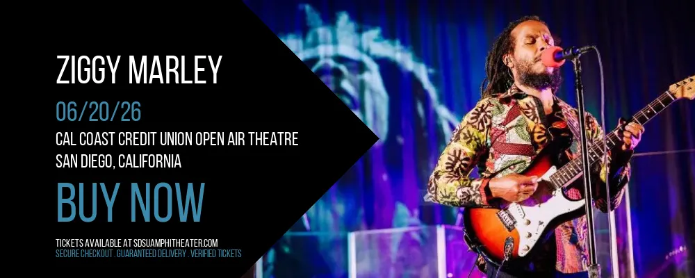 Ziggy Marley at Cal Coast Credit Union Open Air Theatre