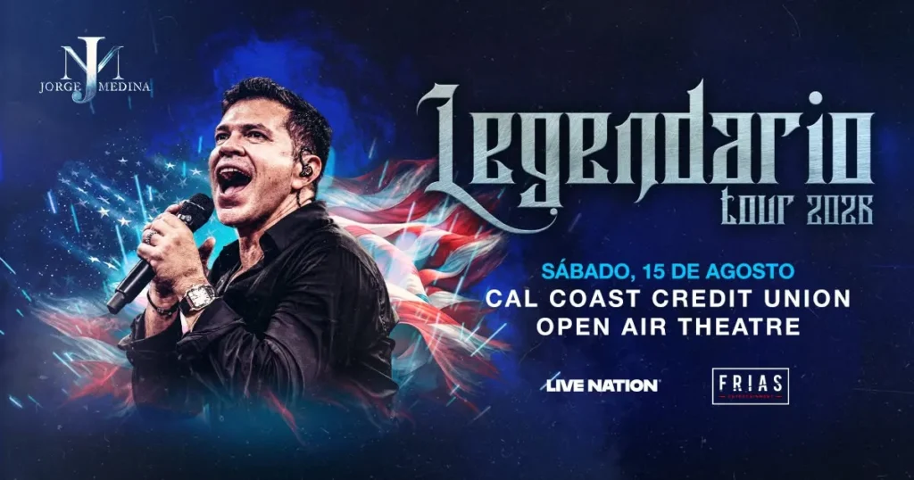 Jorge Medina at Cal Coast Credit Union Open Air Theatre